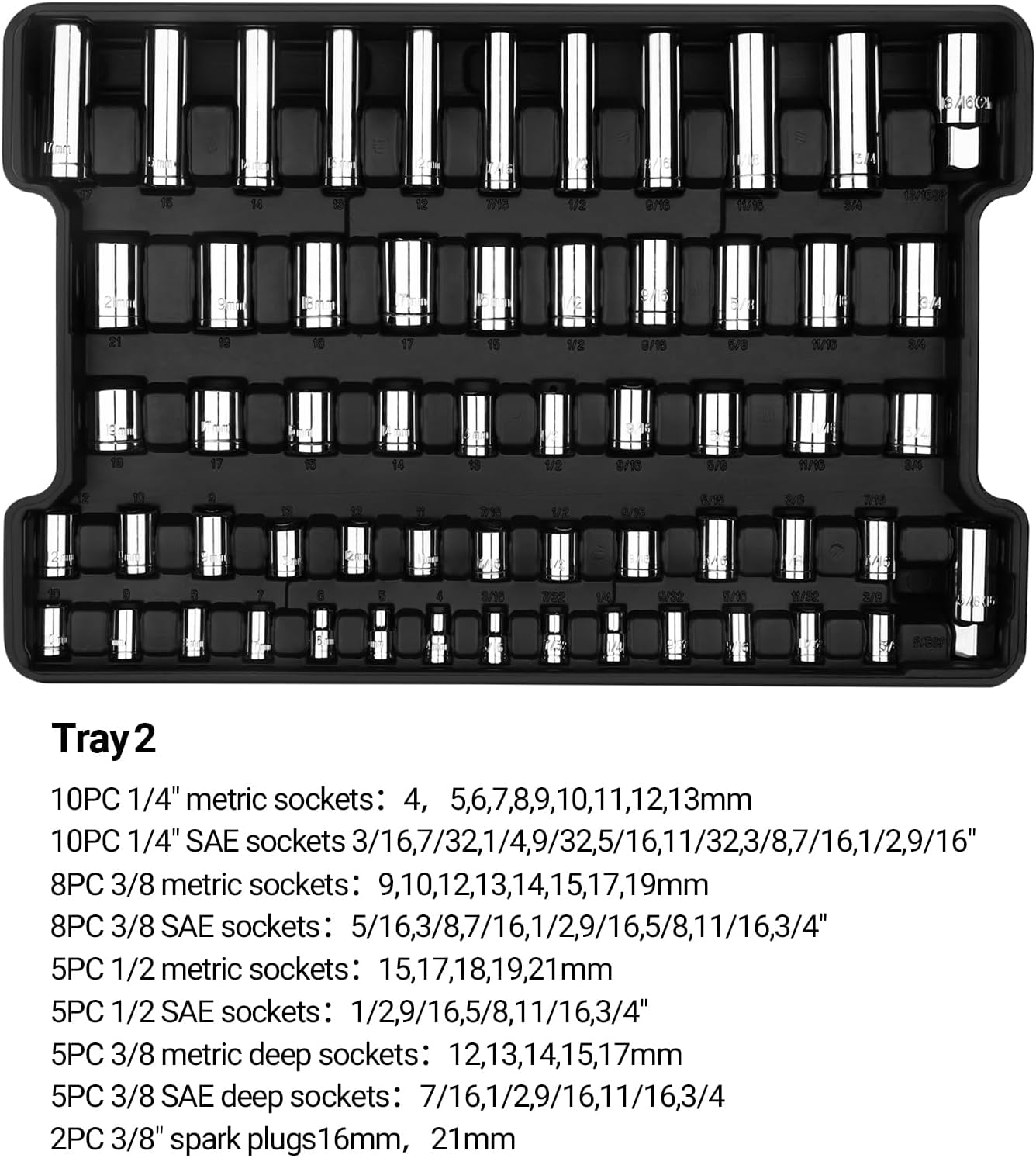 Mechanics Tool Set：DEKOPRO Mechanic Hand Tools Kit and Socket Sets, SAE and Metric, 1/2, 1/4, 3/8 Inch Ratchet Wrench, 234-Piece, Auto Tool Box Set for Car and Home Repair