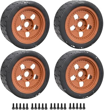 RC Tyre Toys Models Compatible With Arrma For Infraction For Felony For ZD For Racing EX-07 1/7 RC Car Parts 4Pcs 100X43mm Wheel Tires Tyre 17Mm Hex