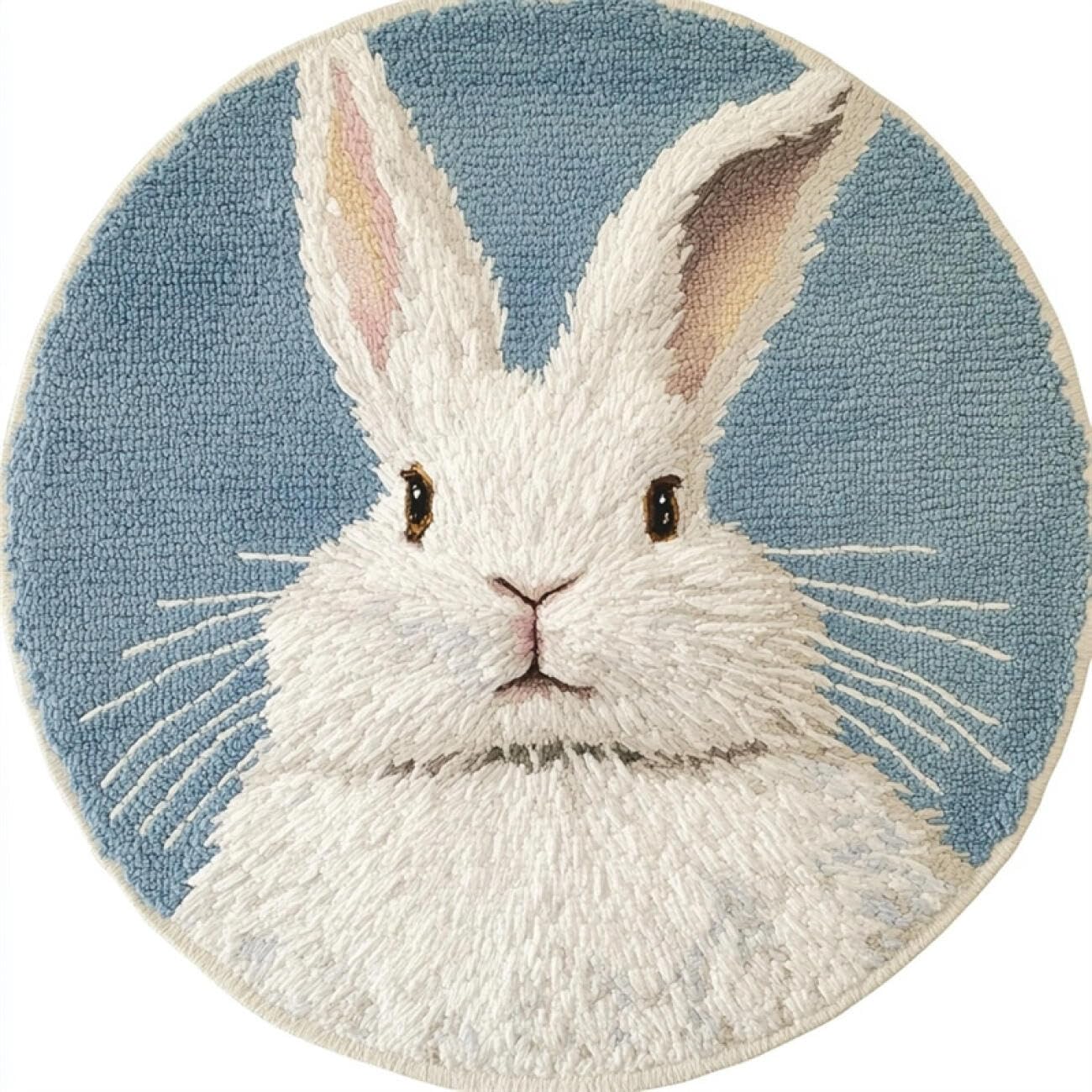 Kitquiver Tapestry Kits for Adults Cartoon Rabbit 100x100cm