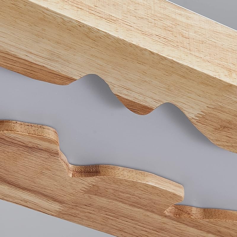 minifair LED Fa Függőlámpa Dimmer Funkcióval, Étkezőasztal Világítás, Magasságállítható 100cm
