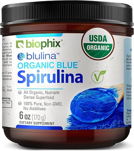 biophix Blulina Espirulina Azul Orgánica 6 oz 6.00 oz