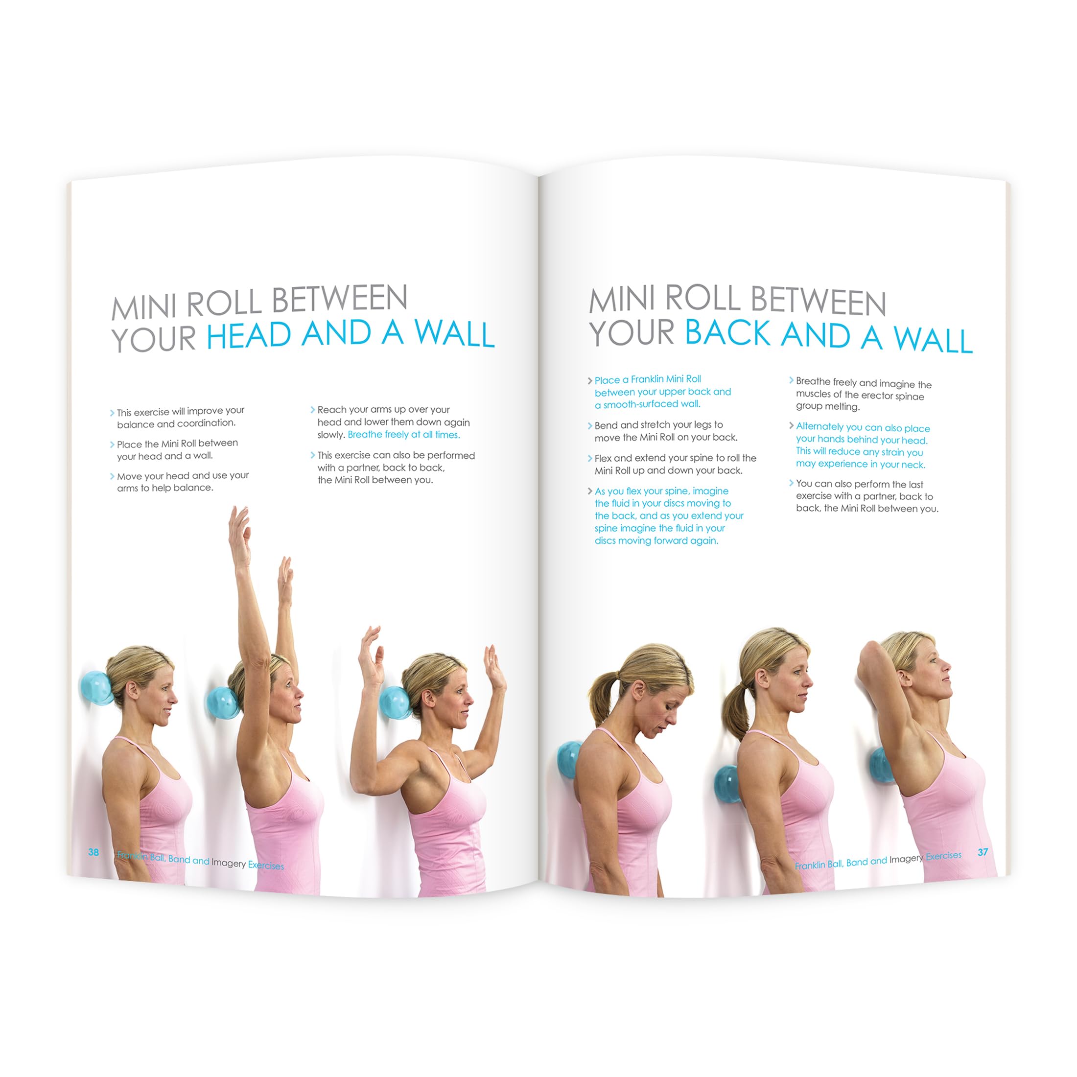 Franklin Method® Exercices de balle, de bande et d'imagerie pour épaules détendues et flexibles, cou et thorax