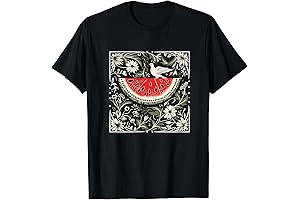Express Solidarity with Palestine: Wear Our Free Palestine Fruits Watermelon Map T-Shirt
