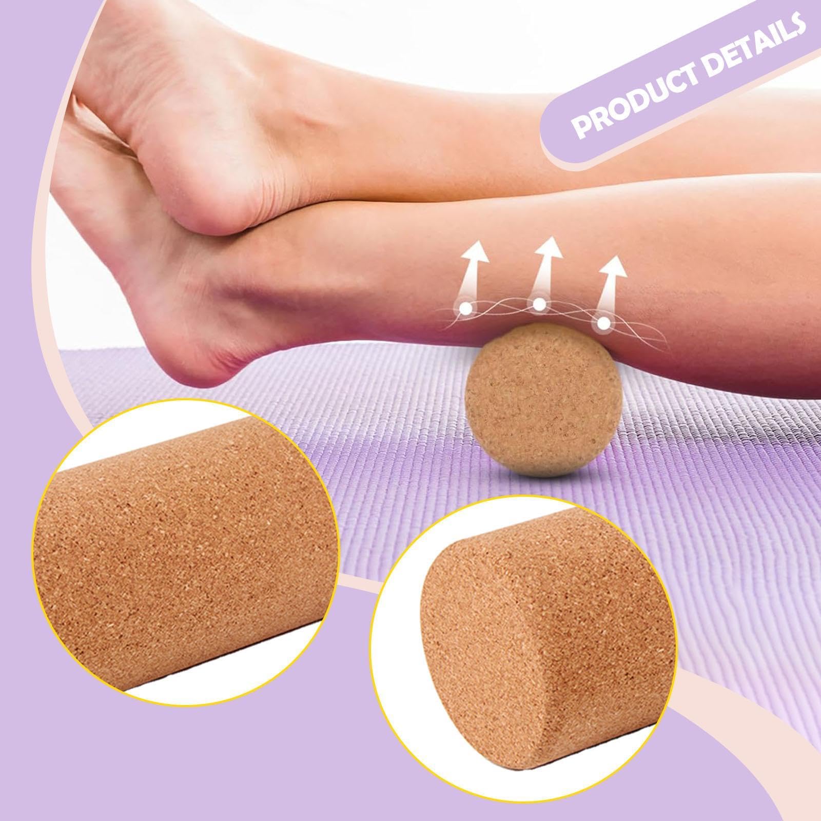 Rullo Colonna Pilates Massaggiatore Muscolare Ergonomico Supporto Corpo Adatto per Allenamento Studio Palestra Casa Atleti