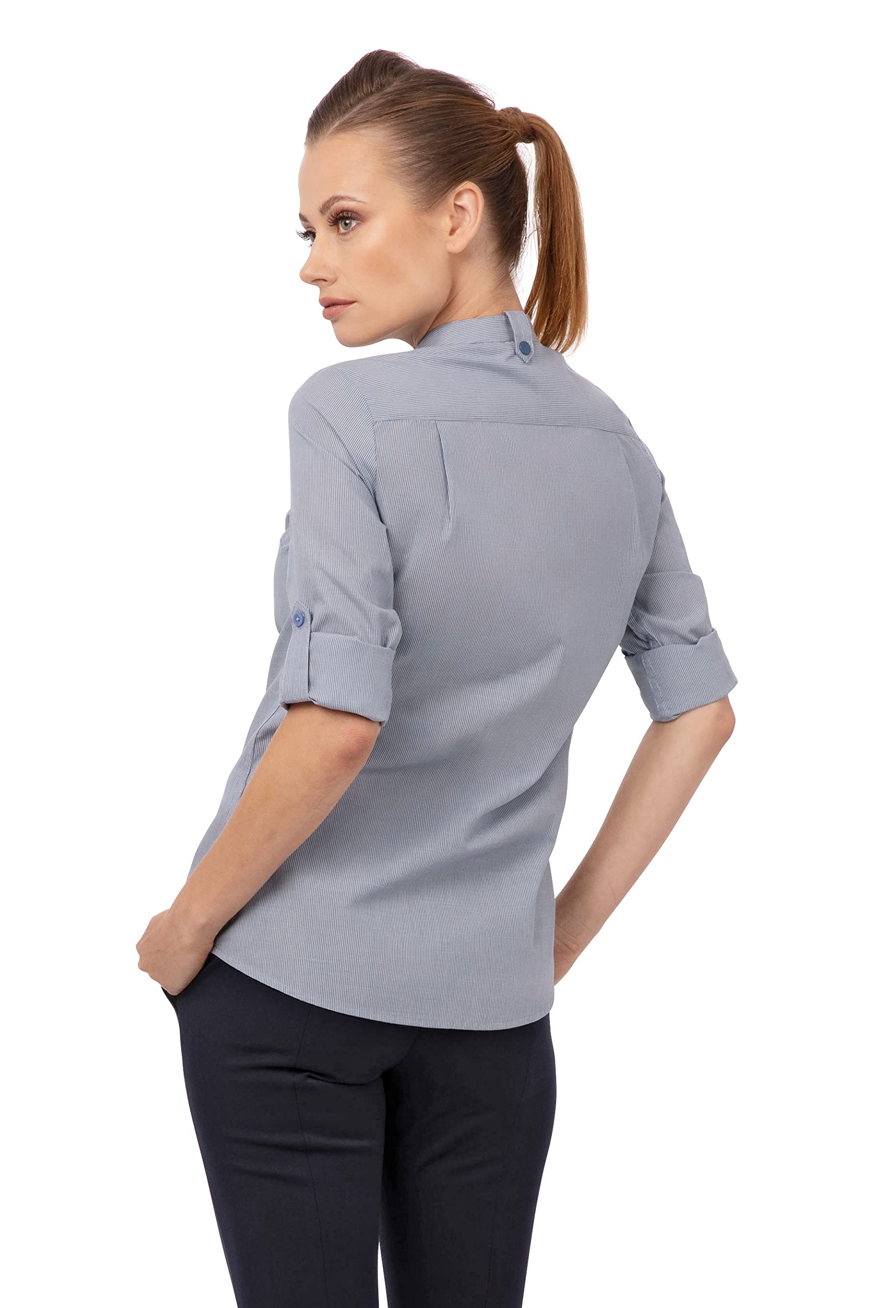 Chef Works Womens Verismo Shirt Camisa Abotonada Mujer