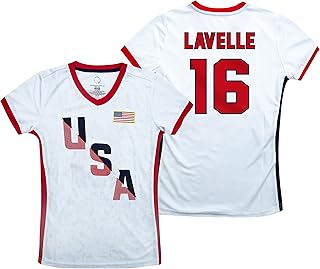 USWNT Players Assn T-Shirt – Girl’s Jersey Inspired Game Day Shirt Official Olympic Soccer Team USA Tee Top