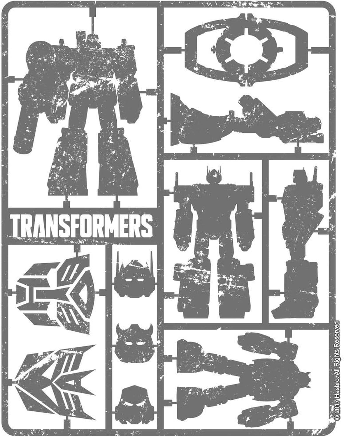 CafePress Transformers Pieces 11 oz (325 ml) Ceramic Coffee Mug