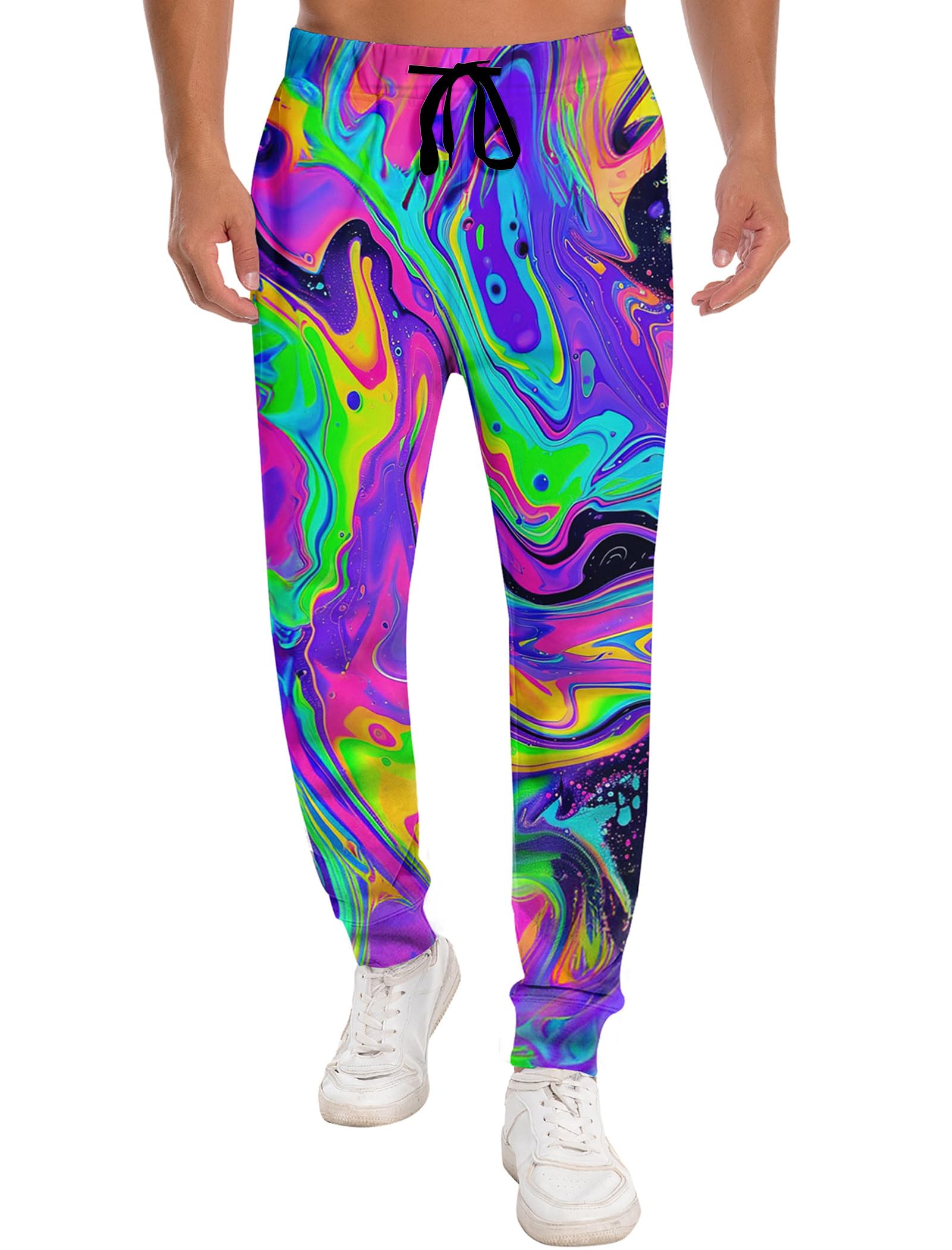 RAISEVERN Mens Sweatpants with Pockets Joggers for Men Sports Casual Sweat Pants with Drawstring