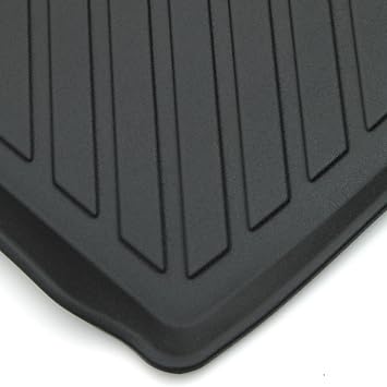 Predator4x4 Car Boot Trunk Floor Mats Designed For VW Volkswagen Touareg CR MK3 2018-2023 Models Anti-Slip Cargo Interior Accessory Waterproof Heavy Duty Rubber Mat