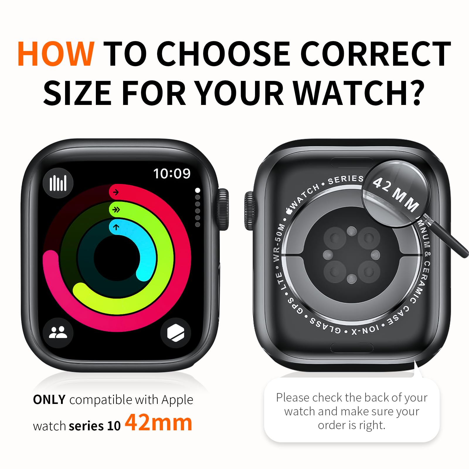 Photo 1 of Rontion 6 Pack Case with Screen Protector for 42mm Apple Watch Series 11/10