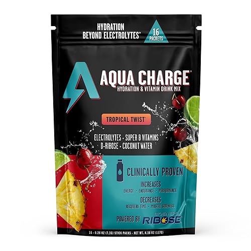 Grab The Gold Aqua Charge Electrolytes Drink Mix | Naturally