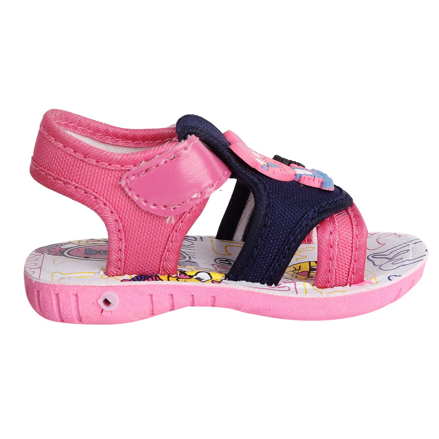 BUNNIES Kids Chu-Chu Sound Musical First Walkings Sandals For Baby Boys & Baby Girls For (15 Months To 18 Months) 1