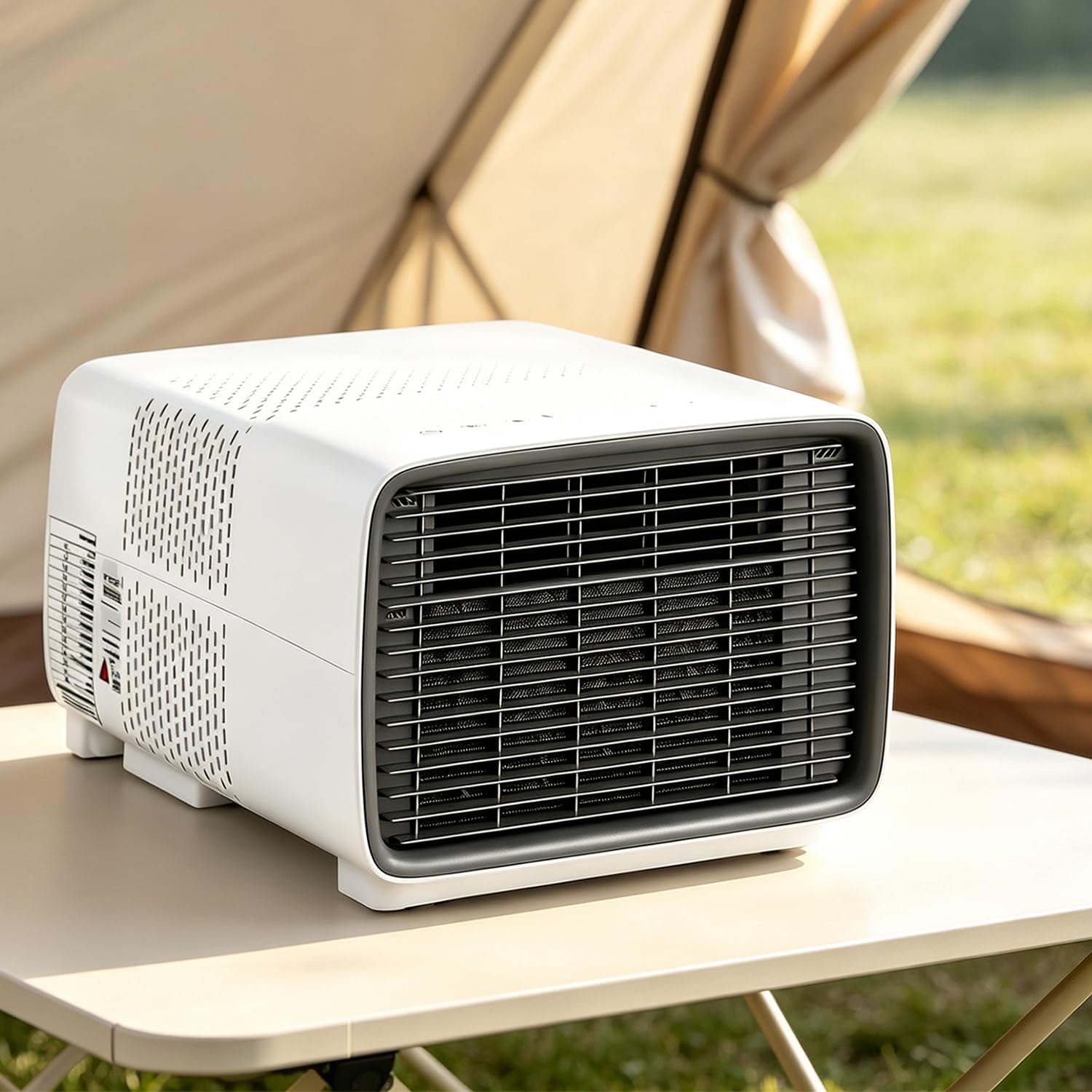 Nuxyyds Tent Air Conditioner Portable AC for Camping– 2700 BTU Fast Cooling Compressor, 3-in-1 Ready-to-Use Mini Cooler for RV, Tents, Dorms & Outdoor Travel
