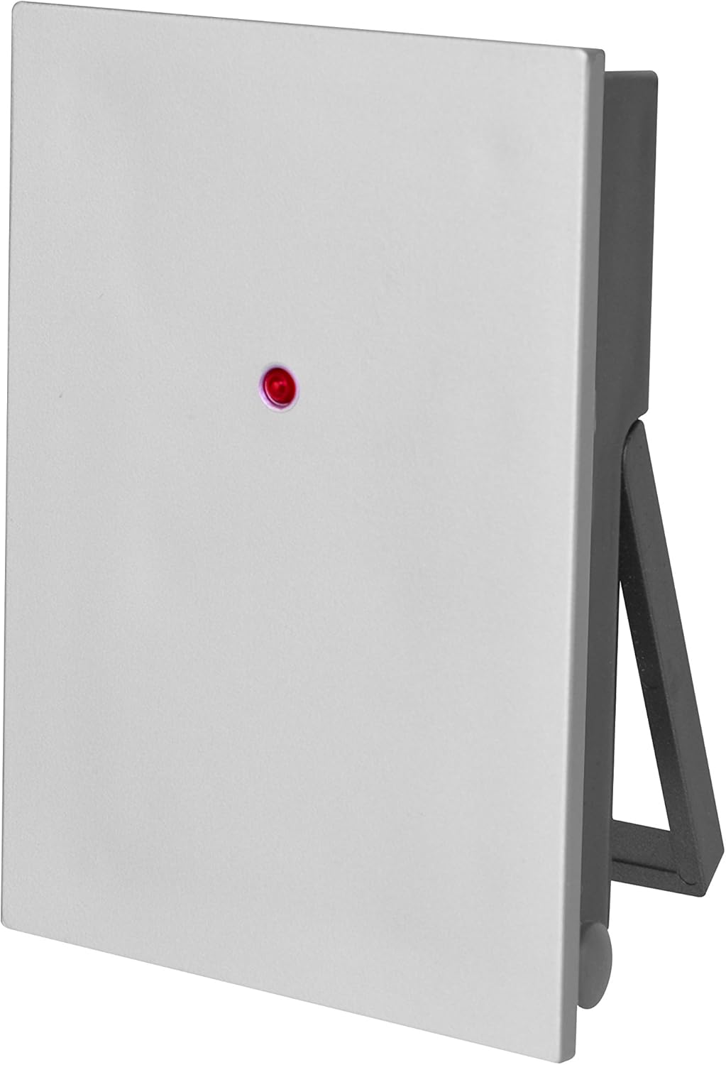 Bresser MyTime io-radioklok, 30 cm grote wandklok met geruisloze radioklok met weergave van de temperatuur en vochtigheid binnen en buiten, inclusief draadloze buitenzender, wit