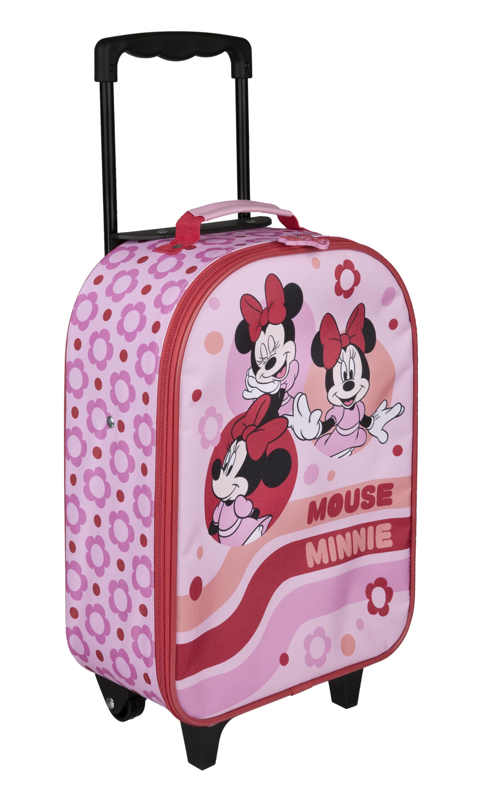 Undercover - Kinder Trolley - geräumiges Hauptfach - idealer Reisebegleiter - verstellbare und fixierbare Teleskopstange