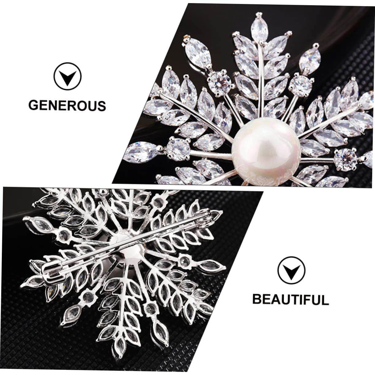 SOIMISS 3pezzi Spilla Decorativa Per Donna Chic Brooch Per Abbigliamento Accessorio Elegante Per Occasioni Quotidiane e Cerimonie Perfetta Per Vestiti Giacche e Sciarpe