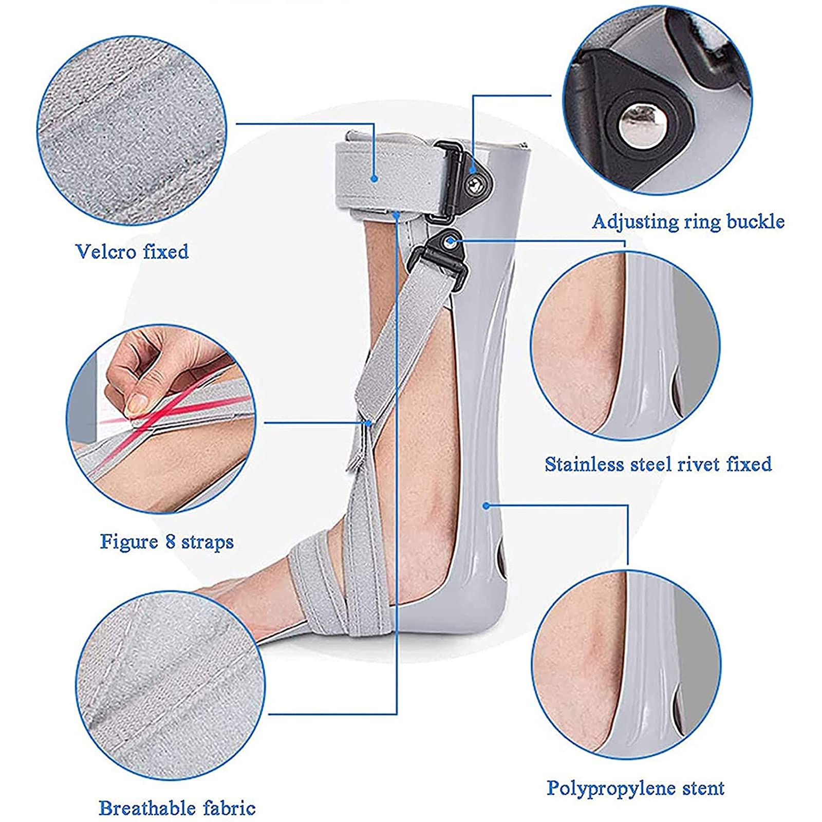アキレス腱断裂歩行補助装具セット