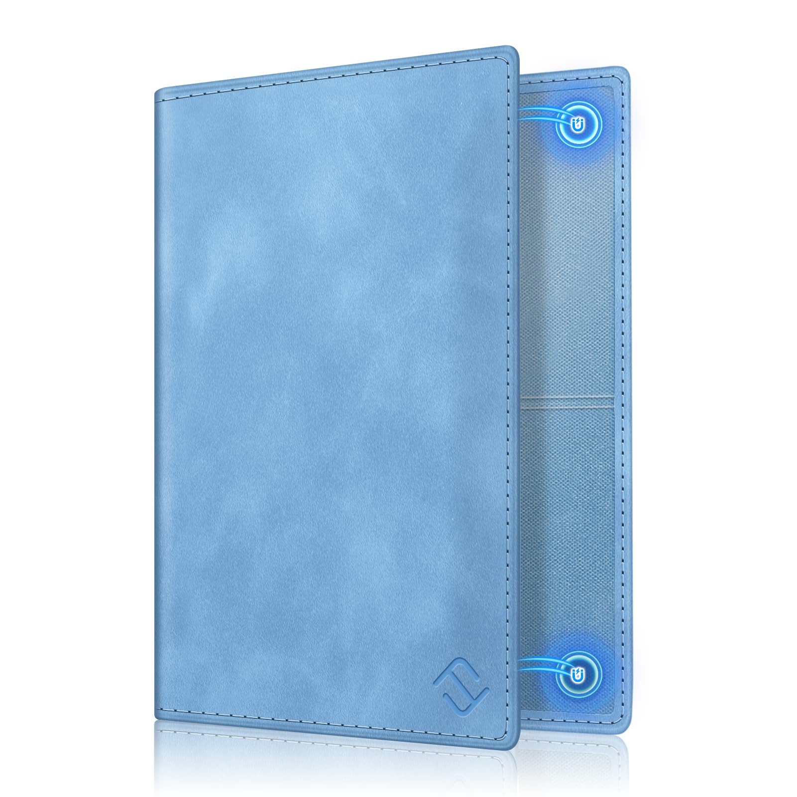 FINTIE KFZ Fahrzeugschein Hülle und Versicherungshalter | Magnetverschluss Auto Organizer für das Handschuhfach im, Scheckkarten Schutzhülle Kartenhülle mit Premium Kunstleder
