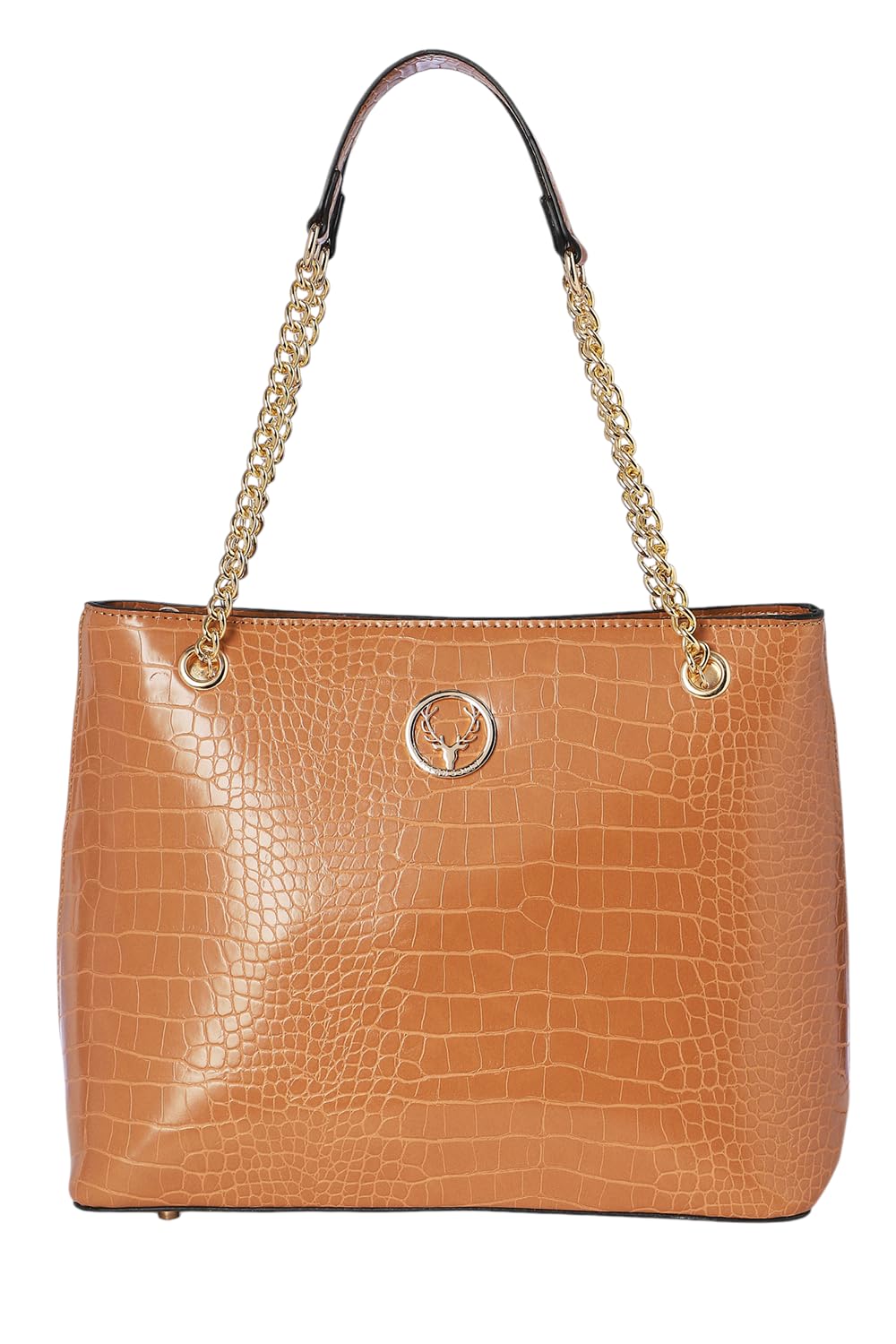 allen solly Textured Structured Tote Bag with Tasselled-picture-10