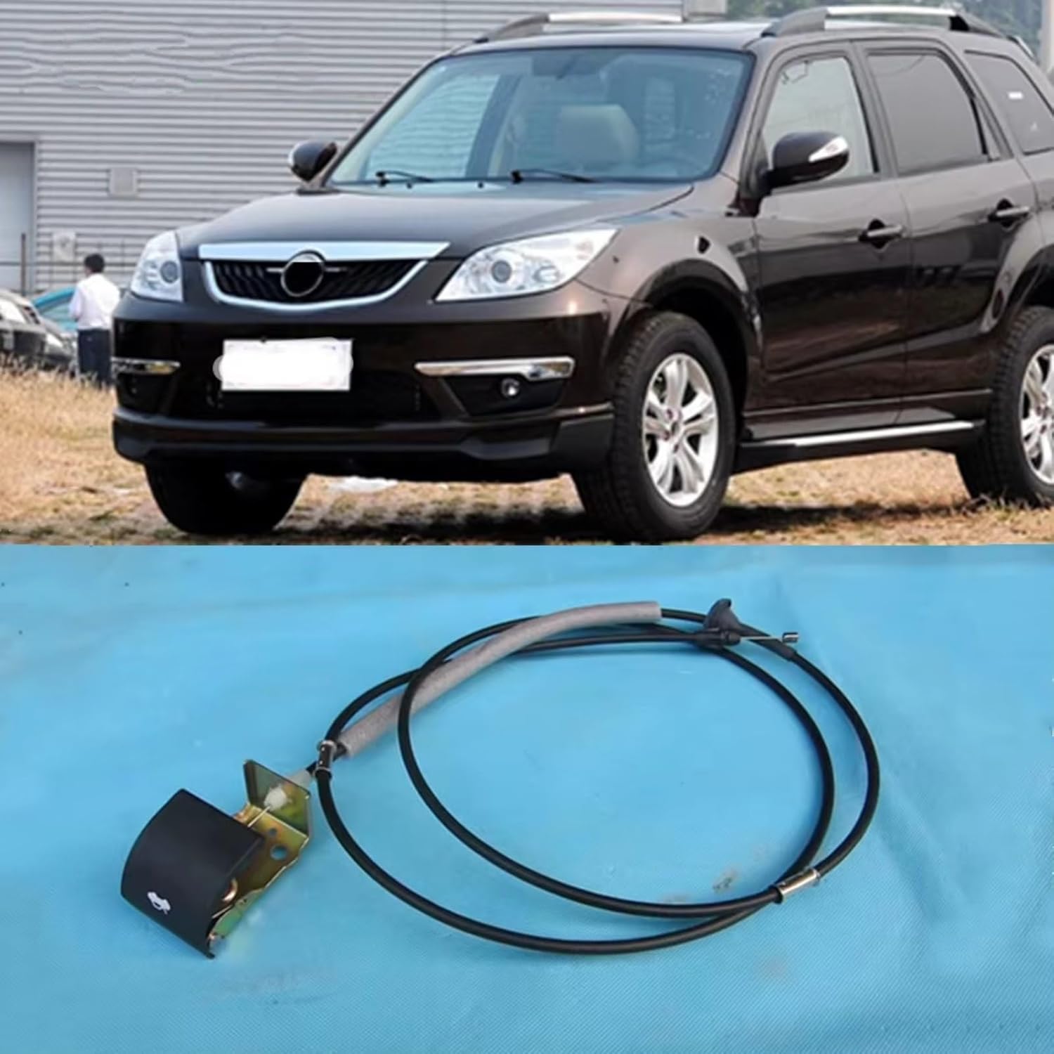 Hood Latch Release For Haima For 7 S3 S7 2010 2011 2012 2013 2014 2015 2016 2017 SA0056720M1 Hood Bonnet Wire Release Cable For (1 made in China)