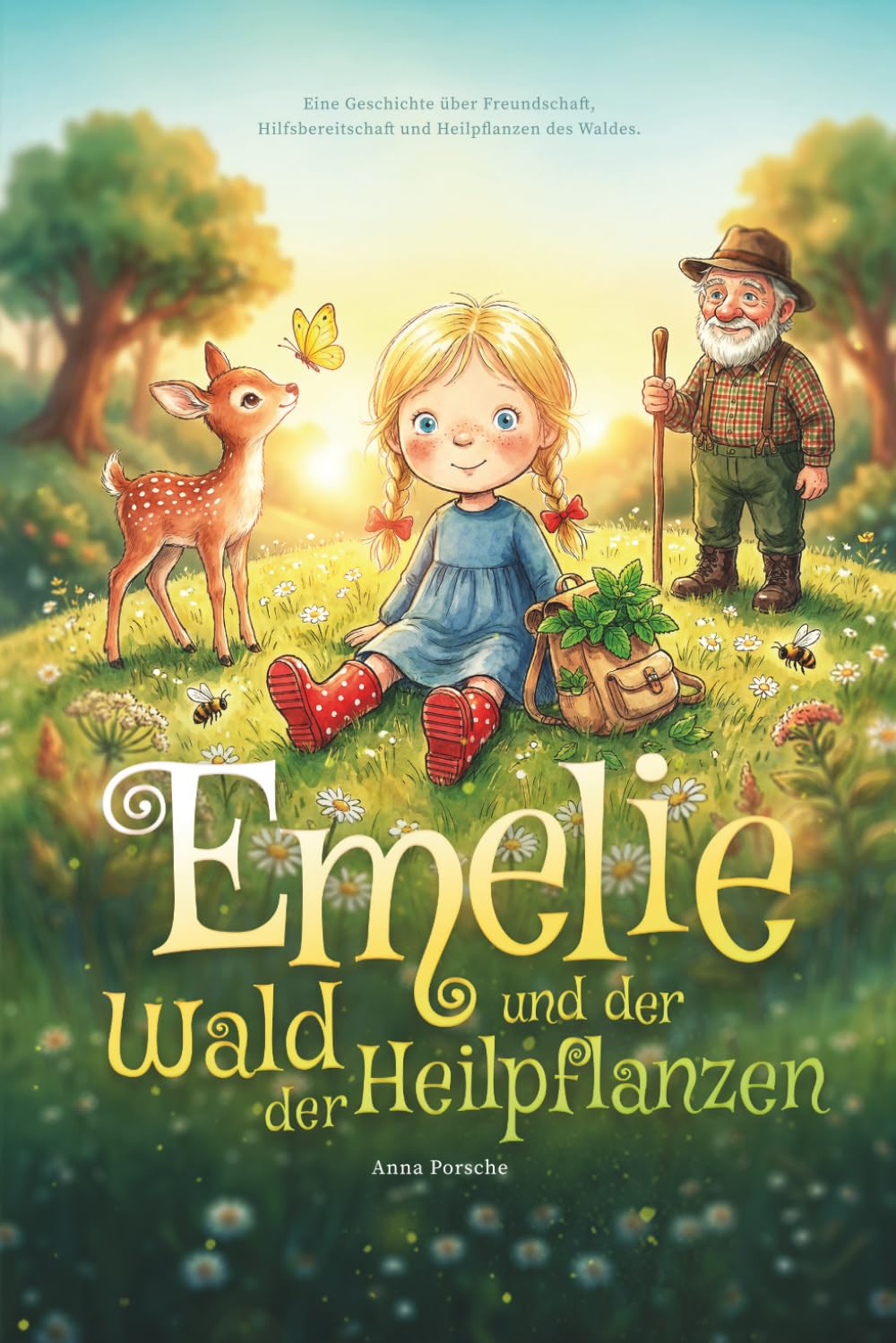 Emelie und der Wald der Heilpflanzen: Ein Buch für Kinder ab 2 Jahren, spielerisch Heilpflanzen entdecken – ein liebevolles Naturbuch für Kinder