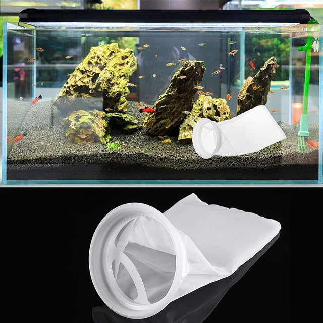 Foto 6 de 8 de Mllepjdh Calcetines de filtro de 4 pulgadas de 200 micras para acuario