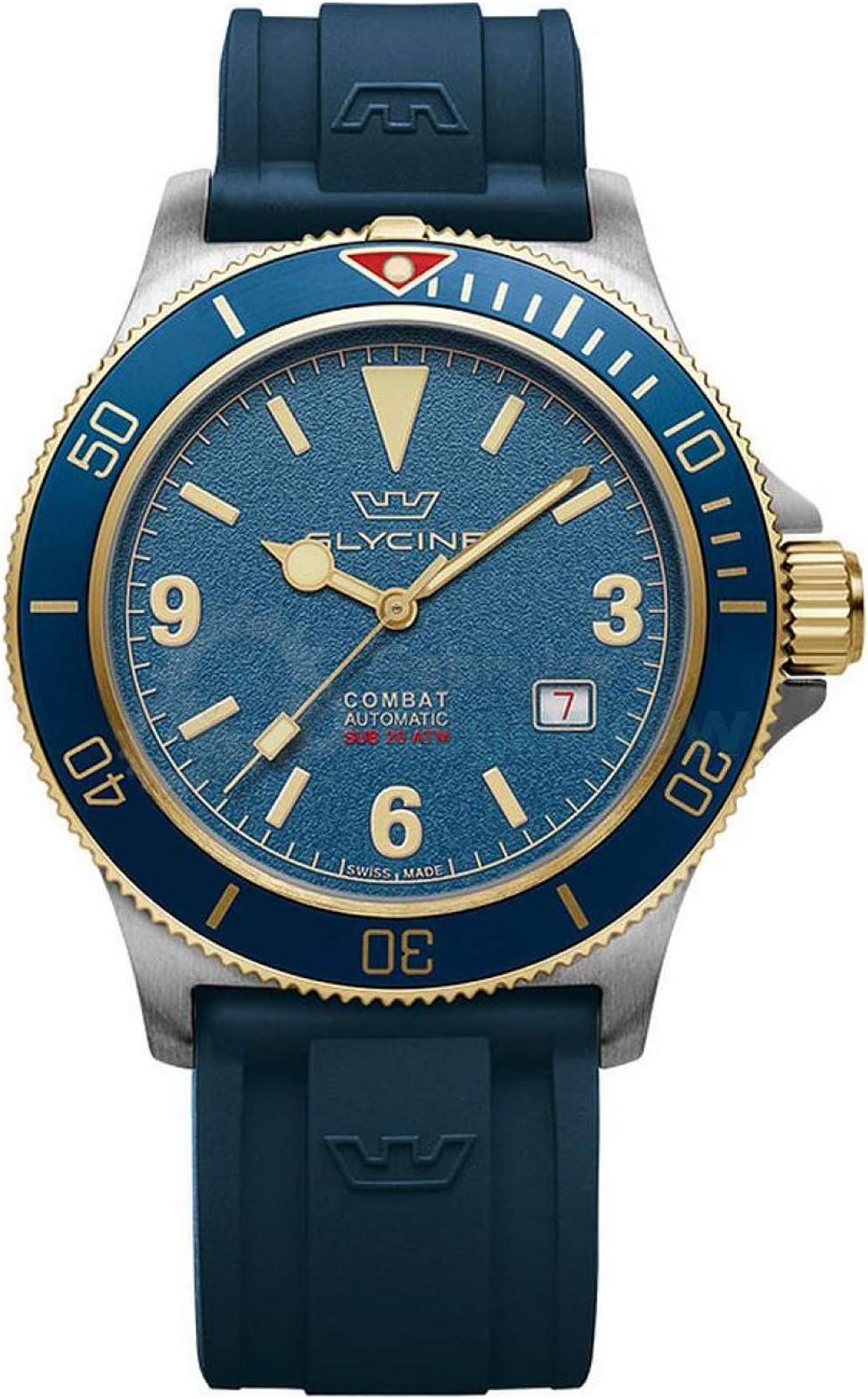 Combat Dark Blue Dial Automatic Men's Watch GL0264
