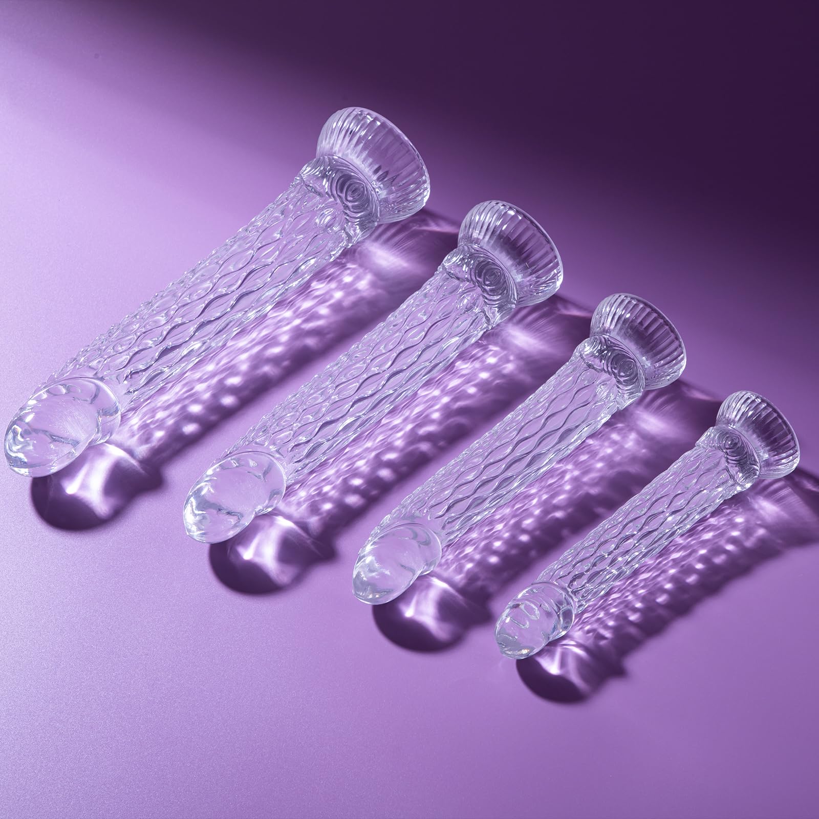Anal Dildo Transparent Dildos,Neu Dildo 301mm mit Dildo Saugnapf,Analplug SM Sex Spielzeug Beide,Riesen Dildo xxl Diloschwanz für Frauen,Analdilos Herren Analkette Anal Toy (XL)
