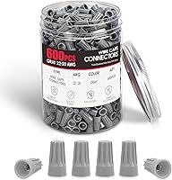 Vista 13 de Nilight Kit surtido de terminales aislados con grifo T y cable sin soldadura de empalme rápido, 100 unidades 22-18 18-14 12-10 AWG T Tap