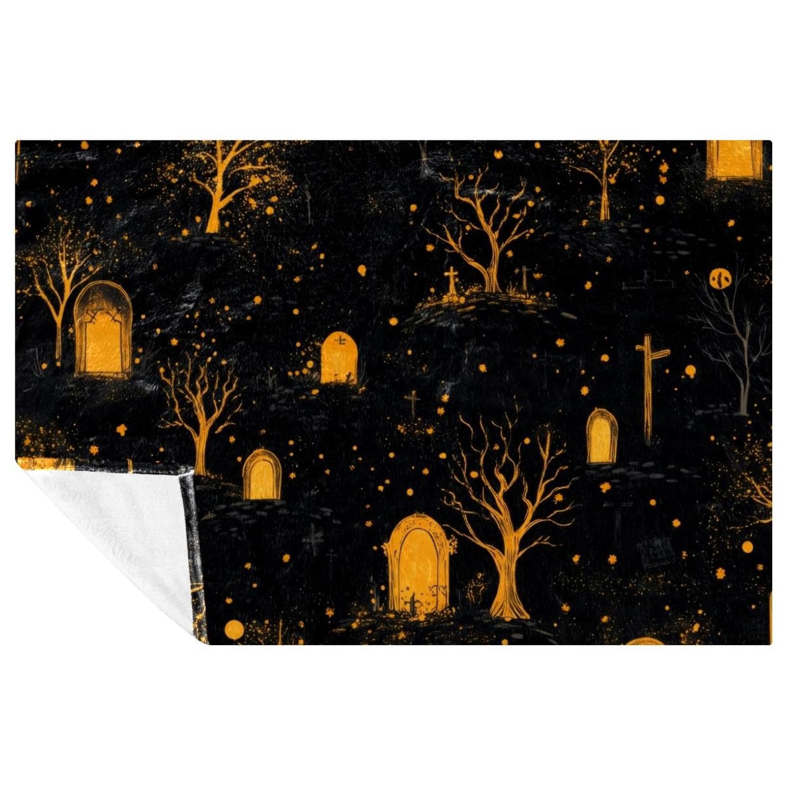 Couverture chaude pour pique-nique et camping au motif arbre mort