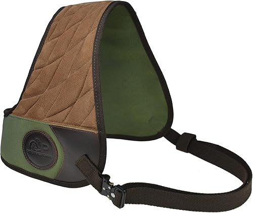 Miniatura 8 de WAYNE'S DOG Escudos de retroceso de lona de cuero con construcción duradera, ajuste sólido y acolchado para rango, tiro, caza