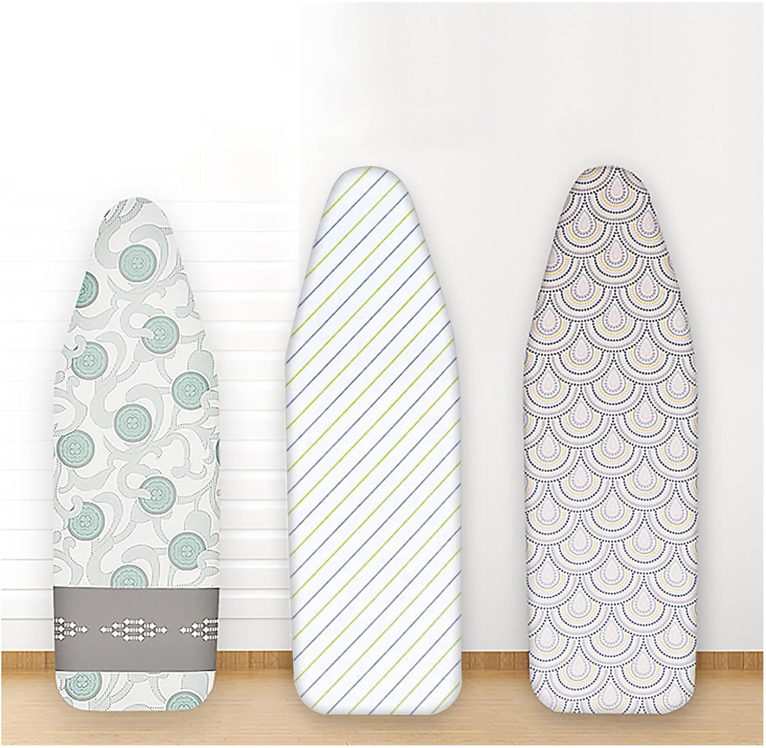 Ironing Board Cover Cotton Iron Board Cover with Padding 36x13in 38x13in 43x14in 48x15in Large Ironing Board Replacement Cover
