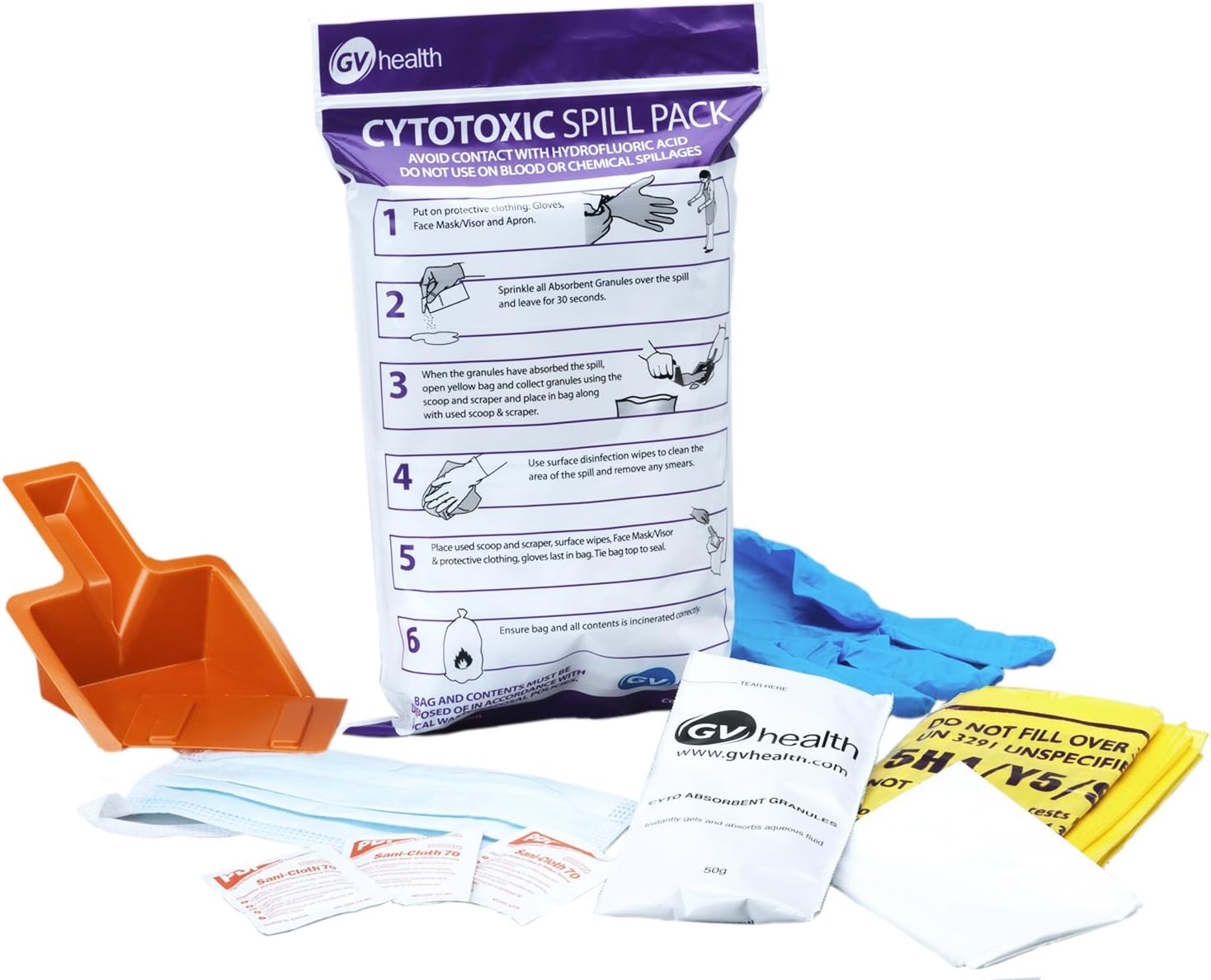 GV Health Cytotoxic Spill Pack