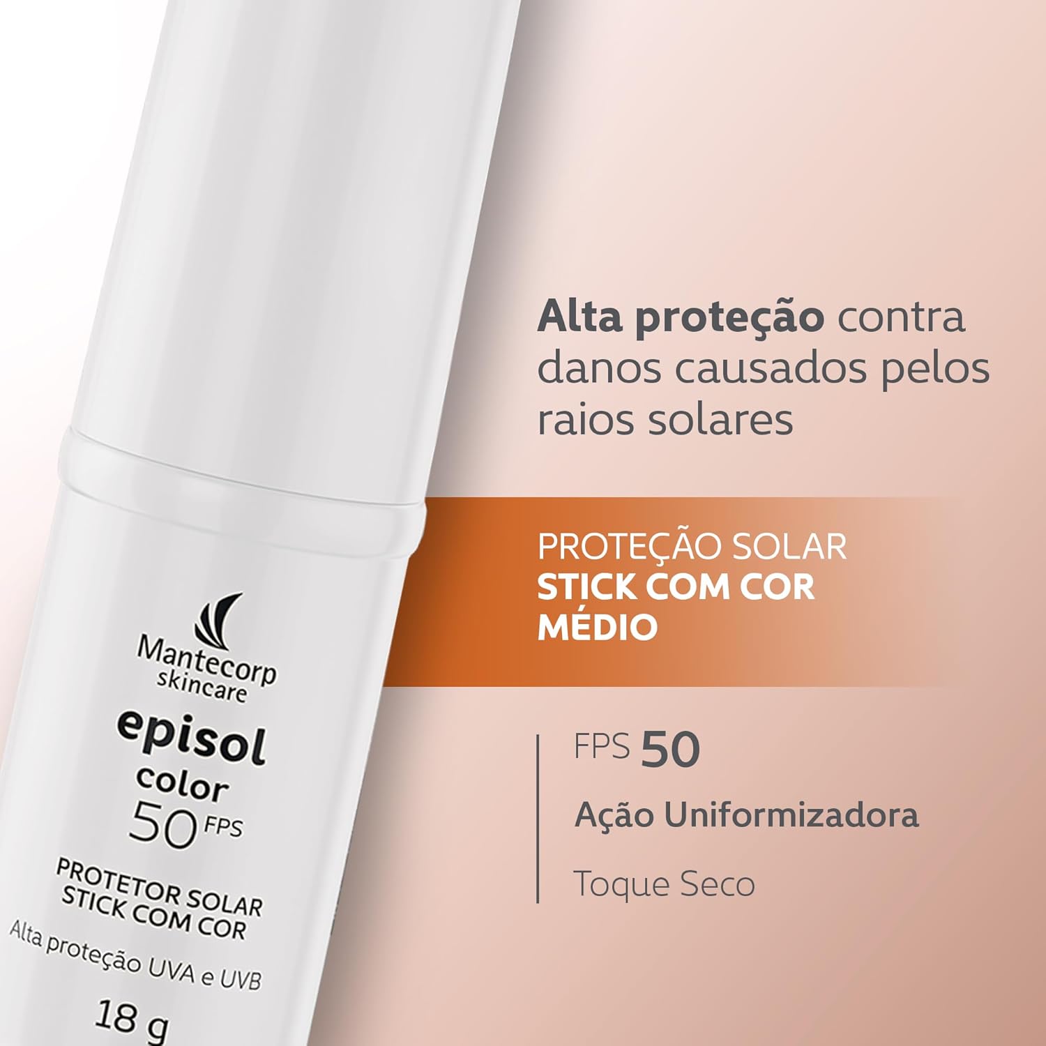 MANTECORP – Protetor Solar Facial Episol Color Stick FPS 50 – Alta Proteção UVA e UVB, Protetor Solar Bastão, Aplicação Fácil – Tom Médio – 16g em promoção! Veja a oferta e mais achadinhos de Corpo 2 Hoje é o melhor dia para comprar MANTECORP – Protetor Solar Facial Episol Color Stick FPS 50 – Alta Proteção UVA e UVB, Protetor Solar Bastão, Aplicação Fácil – Tom Médio – 16g com aquele preço maroto! Promoção! Aproveite a oferta! 2