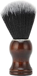 Escova de barbear de cabelo, escova de barbear para homens, barbeiro, barbeiro, barbeiro, barbeiro, barbeiro, barbeiro, barbeiro, barbeiro, barbeador, escova de barbear, viagem com cabo de madeira, ferramenta de salão de cabeleireiro, espuma rica