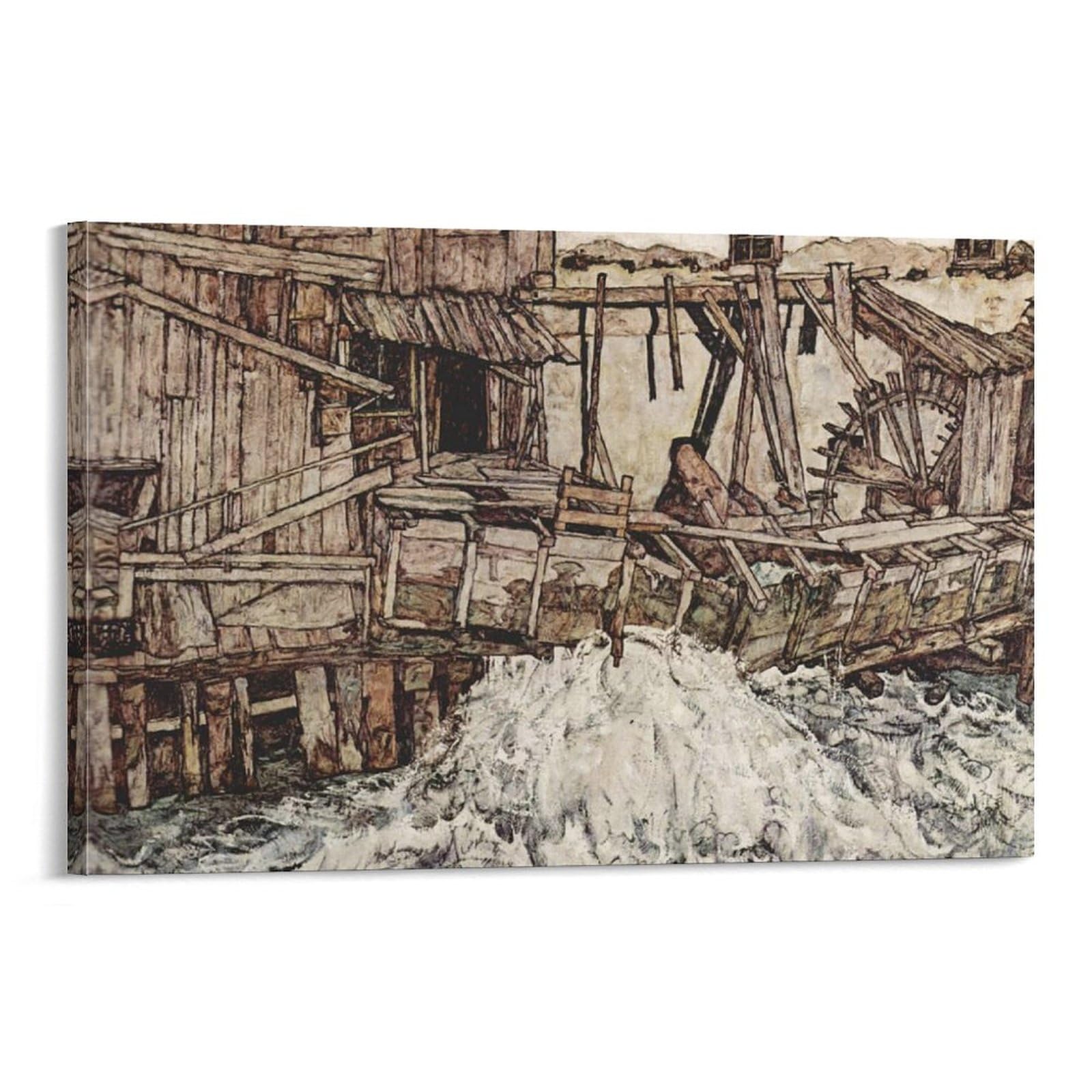 Amazon.co.jp: Egon Schiele エゴン・シーレ風景絵画ポスター 6 アート