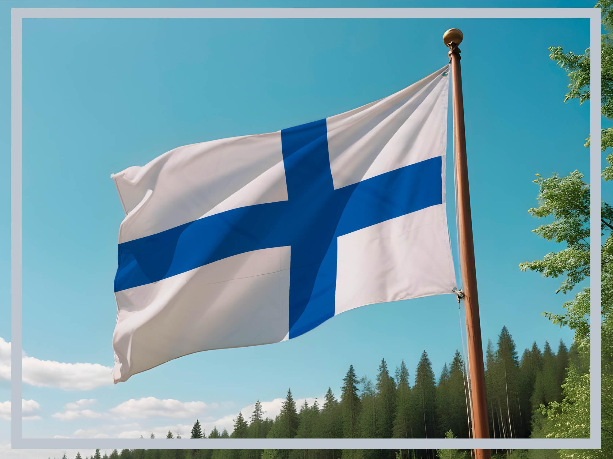 Banderín De Finlandia , Vectores, PSD, e Clipart Para Descarga