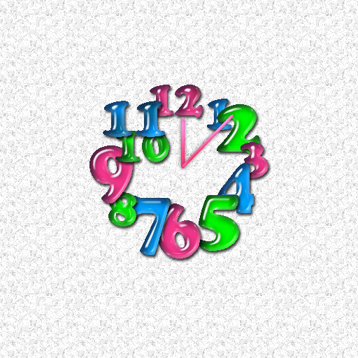 Colored Number Clock Widget - App on Amazon Appstore
