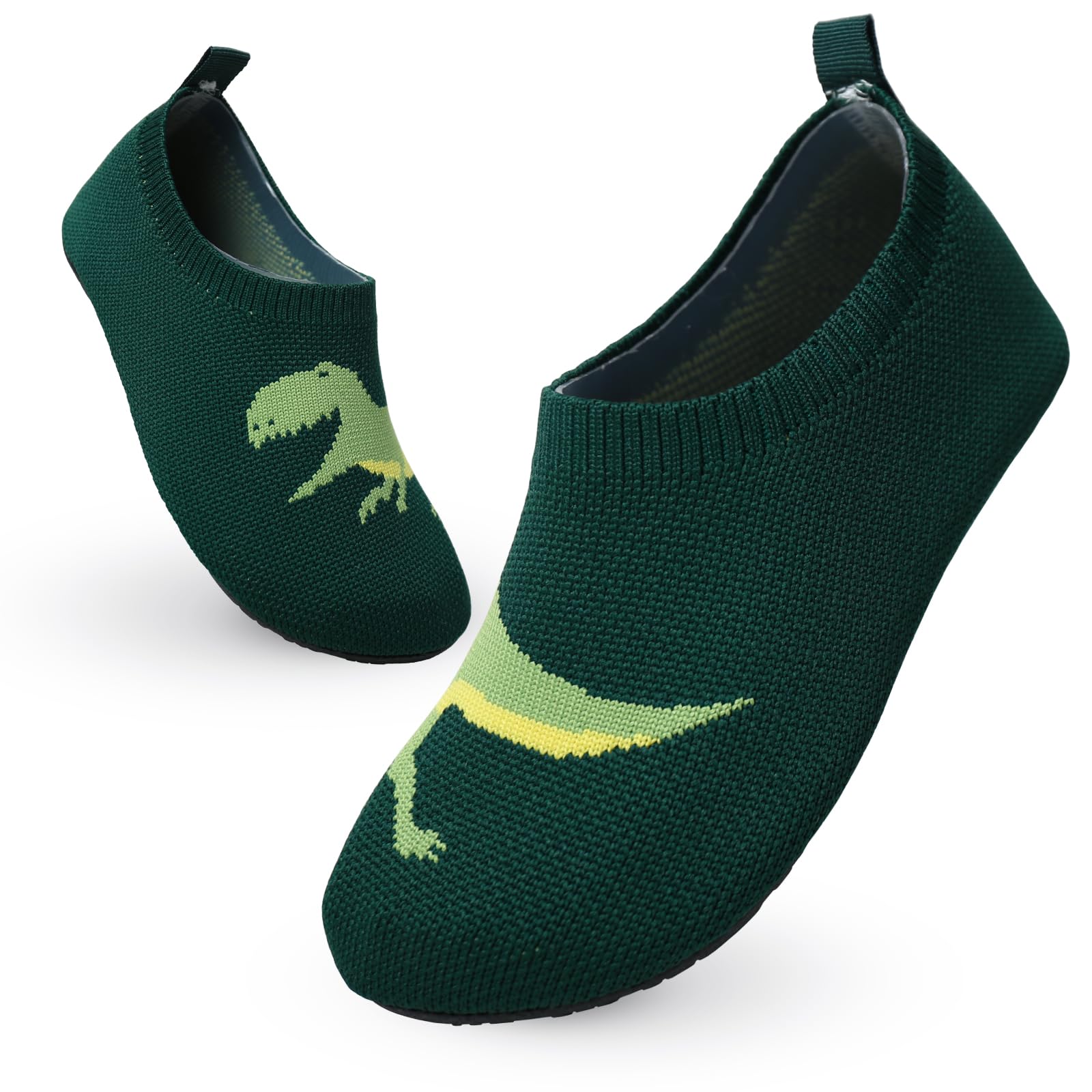 Vorvowry Hausschuhe Kinder Mädchen Junge Rutschfest Kindergarten Pantoffeln Weich Leicht Turnschläppchen Lauflernschuhe Kleinkinder Barfussschuhe Slippers