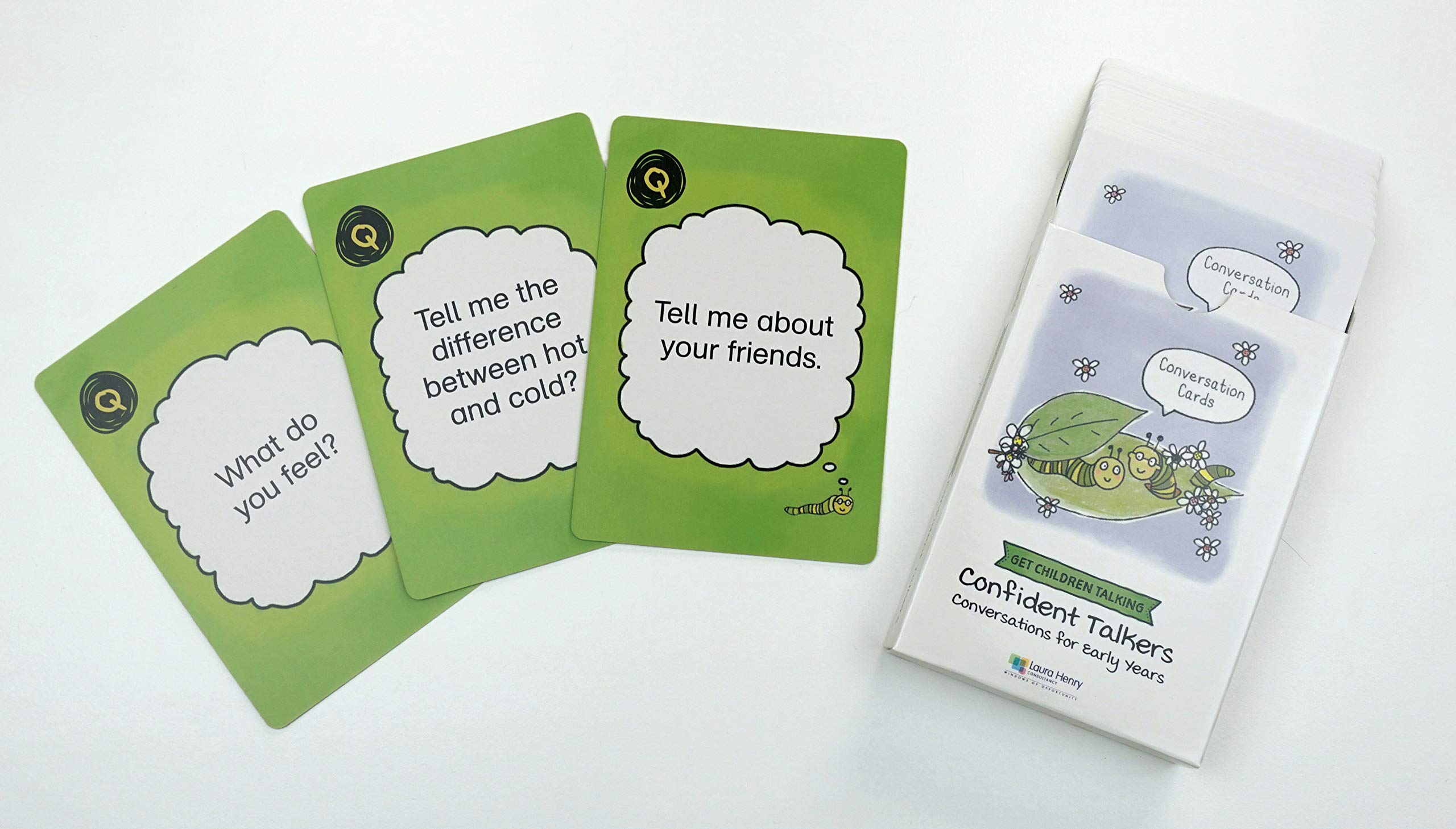 75172 Get Children Talking - Confident Talkers - Children Conversation Cards From Laura Henry (Author of CBBC Series JoJo & Gran) - Image 2
