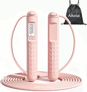 Exercise Machines Skipping Ropes for Adults,Adjustable Jump Ropes,Suitable for Home Gyms, Sports and Fitness Equipment