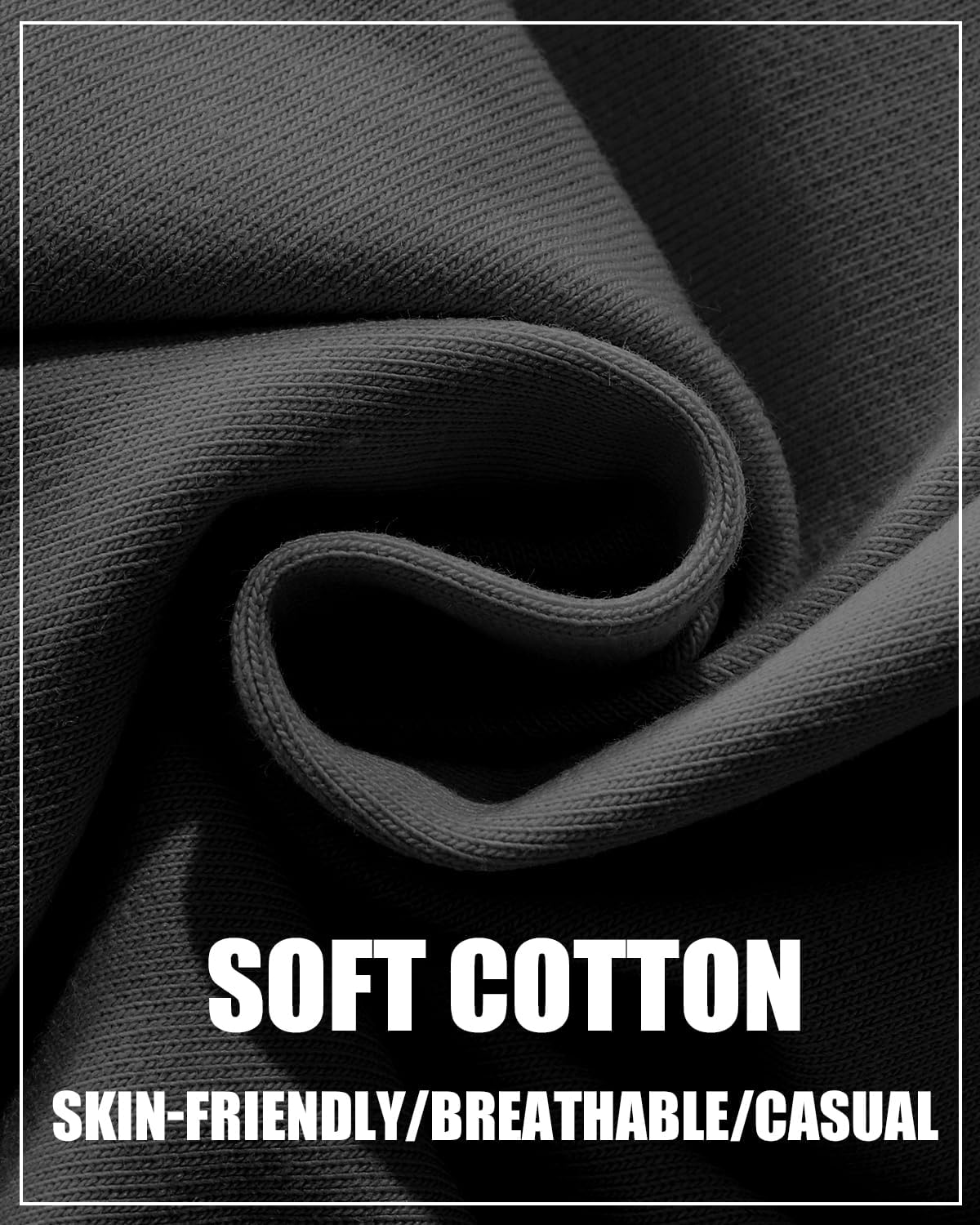 AIMPACT Mens Workout Sweat Shorts 5 Inch Cotton Casual Fitness Mens Athletic Gym Shorts with Pockets - Image 6