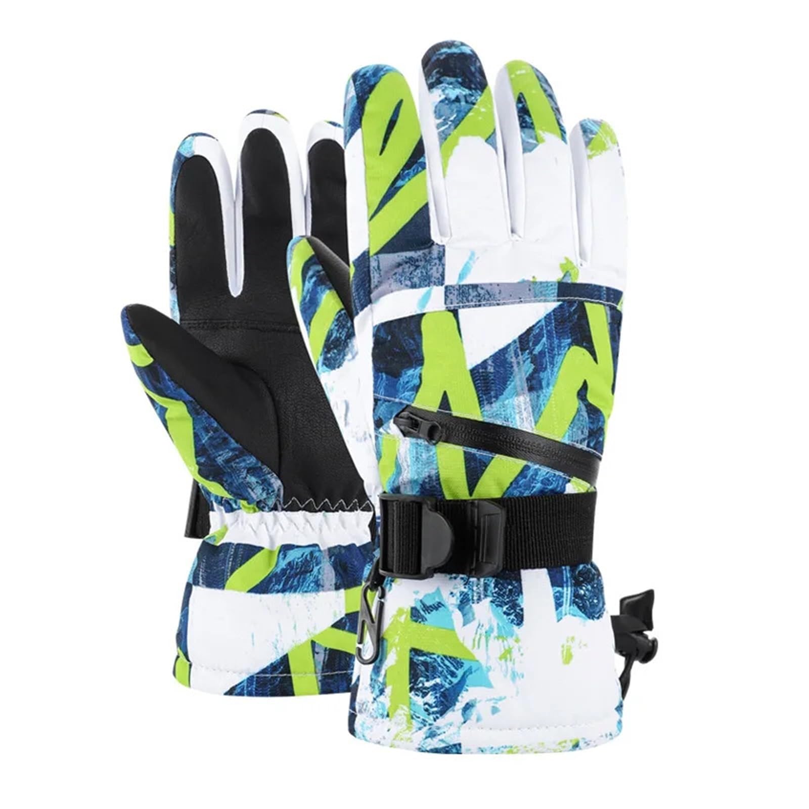 Guanti Da Neve Guanti da sci termici da uomo e da donna, in pile invernale, impermeabili, caldi, for bambini, snowboard, neve, touch screen a 3 dita, for lo sci