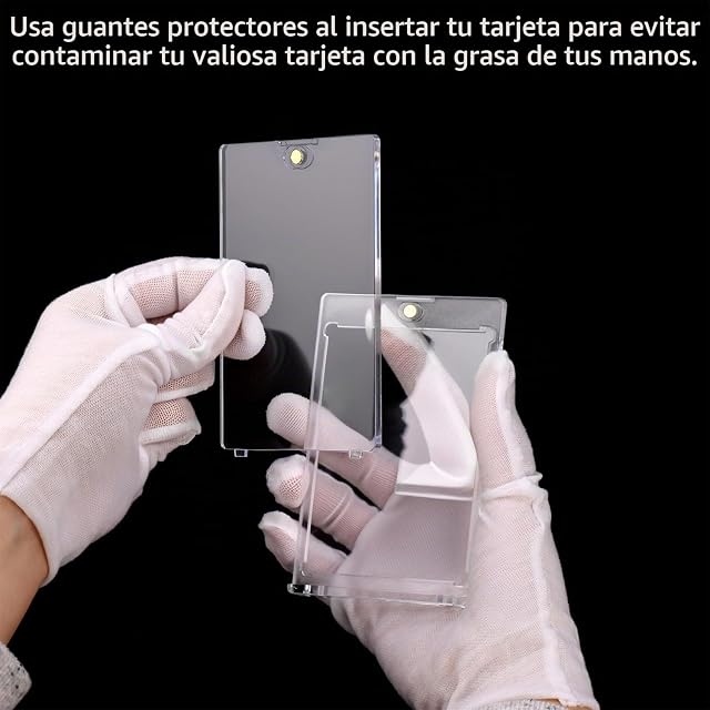 Foto 5 de 8 de QWORK® 16 Piezas Fundas de Cartas Magnéticas, 35PT Magnetic Card Holder