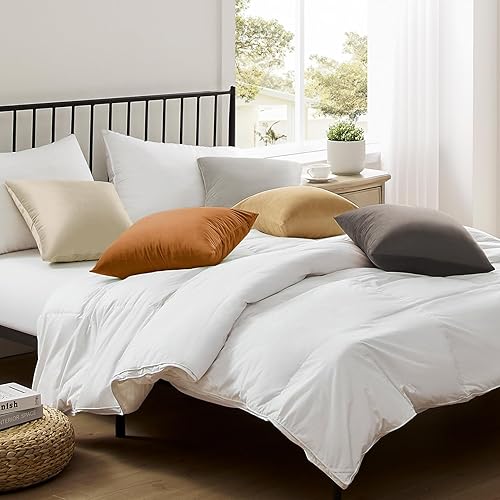 Miniatura 6 de Softaker - Juego de 4 fundas de almohada de 20 x 20 pulgadas, fundas de almohada de terciopelo suave de doble cara, fundas de cojín cuadradas