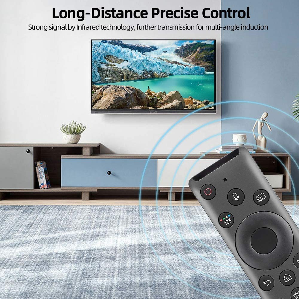 BN59-01312A - Telecomando vocale sostituito per Samsung Smart TV 4K TV LED Smart TV con tasti di scelta rapida Netflix Prime