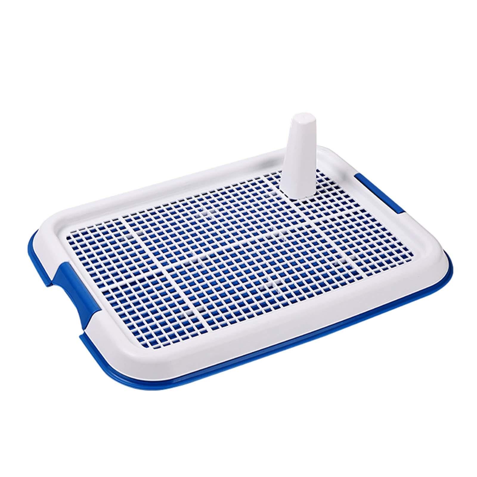 Plateau portable pour chiot nettoyage facile avec bac litière chien