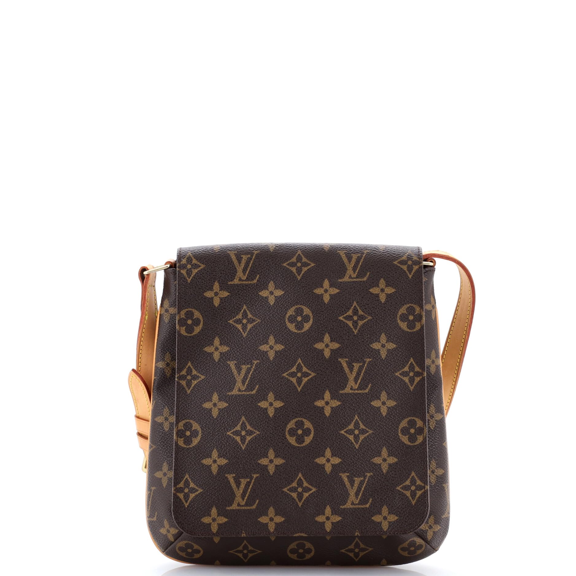 Pre-Loved Musette Salsa Handbag PM, Brown