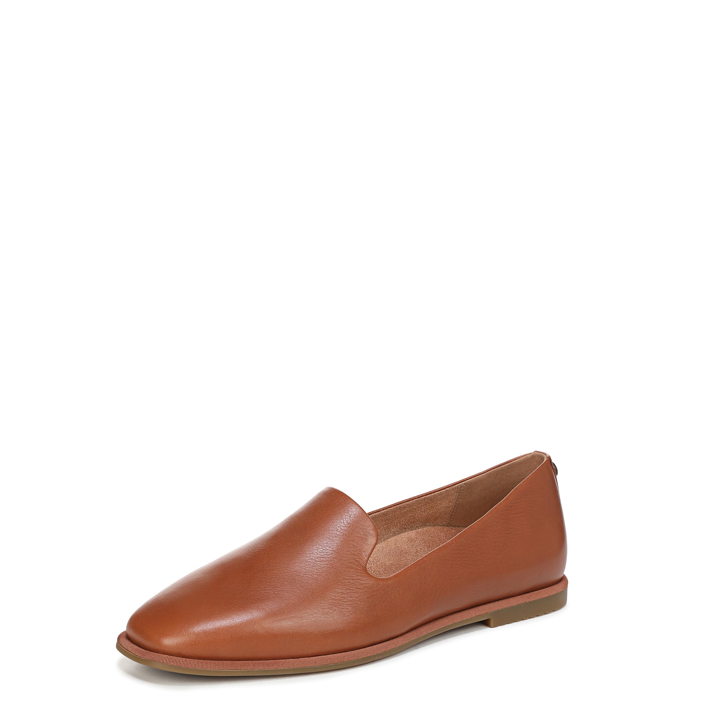 Vionic Women's Willa 2.0 Flat Loafers, Tan Tumbled Leather, Medium Fit, UK 6.5