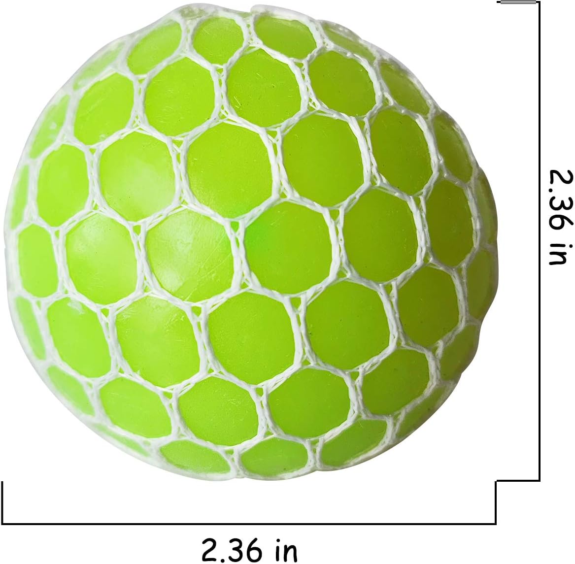 Mesh Squishy Balls Stress Relief Toys Squeeze Grape Balls,12 Pack Color Changing Sensory Fidget Toys Anti-Stress Squishy Toy for Children & Adults